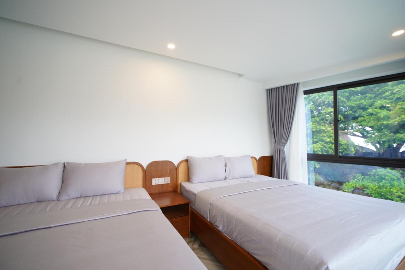 The Coral Homestay & Pub Tân Hiệ Bagian luar foto