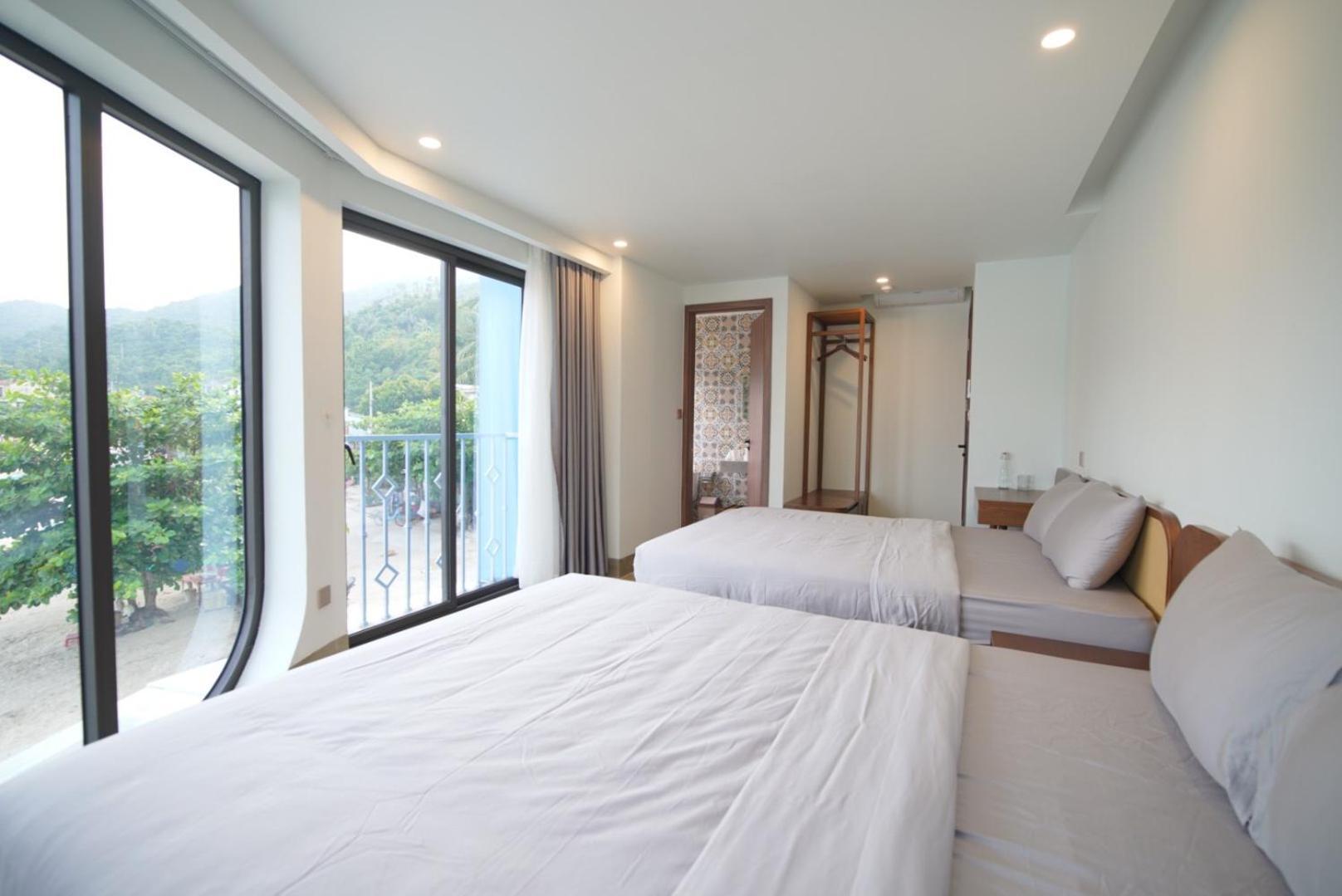 The Coral Homestay & Pub Tân Hiệ Bagian luar foto